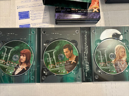 Mutant X Season 2 Vol 1-2 DVD R2 Japan Import 10 Disc