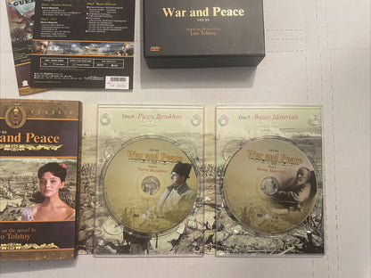 War and Peace DVD - 5 disc CE Region 3 16:9