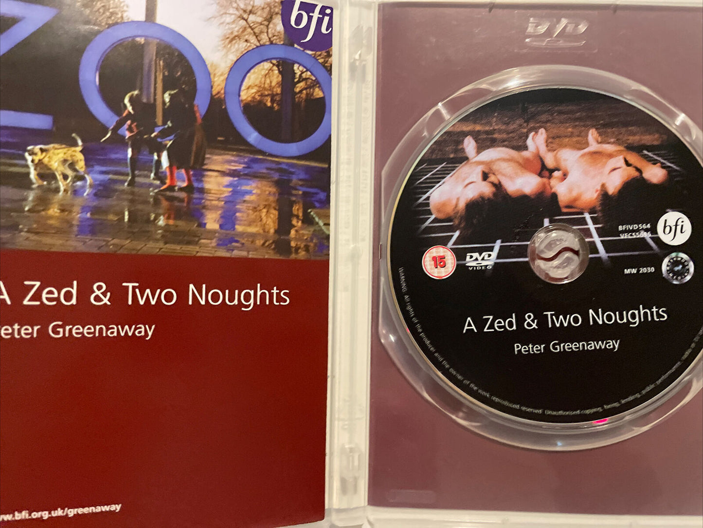 A Zed & Two Noughts [1985] [DVD] By Brian Deacon,Eric Deacon R2 PAL