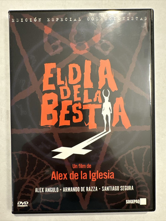 El Dia De La Bestia (Day of the Beast) DVD PAL Region 2 Alex De La Iglesia