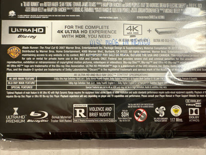 Blade Runner: The Final Cut (Ultra HD, 2007) 4 Disc Set